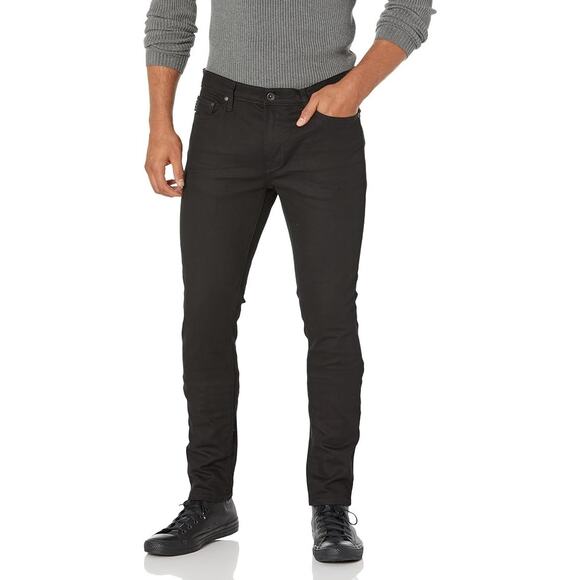 John Varvatos Wright Skinny Jeans - Side 36 x 34 - Made in the USA - Button Fly - Picture 2 of 14